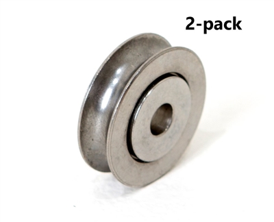 1-1/8" Stainless Steel Ball-bearing Rollers (2-pack), R-7118-2pk